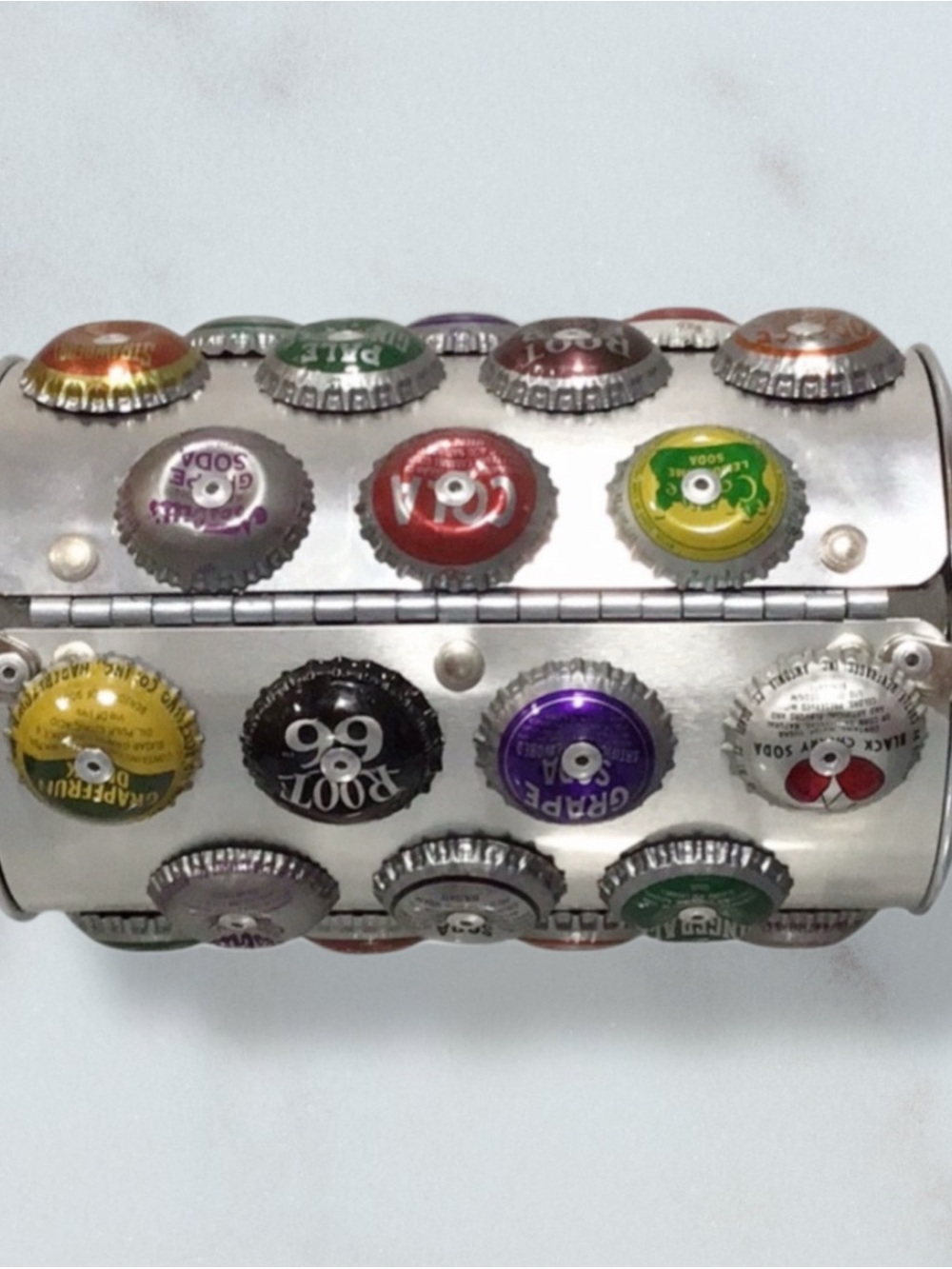 LITTLEARTH Recycled Bottle Cap Metal Crossbody - Picture 3 of 11